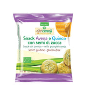 Snack din ovaz și quinoa cu semințe de dovleac 35g - Gustări