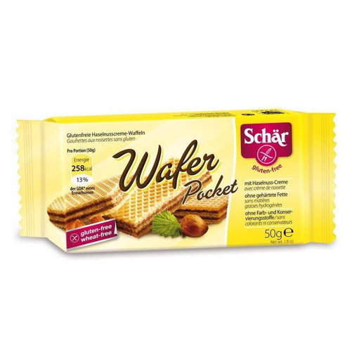 Wafer pocket - napolitane cu cremă de alune