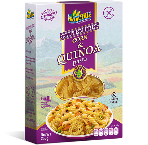 Spirale din porumb și quinoa - Paste