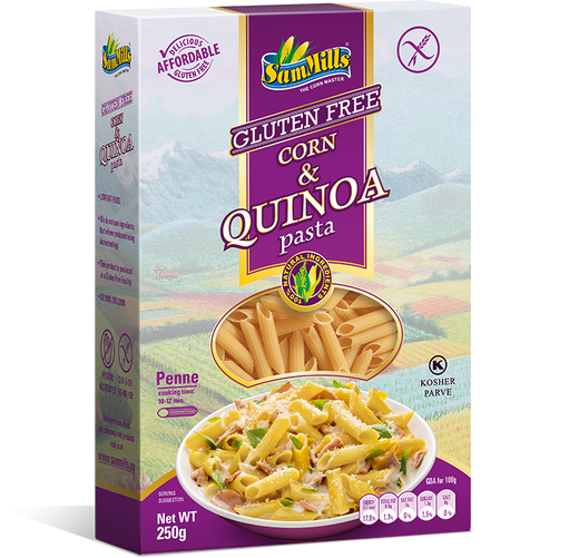 Penne din porumb și quinoa - Paste