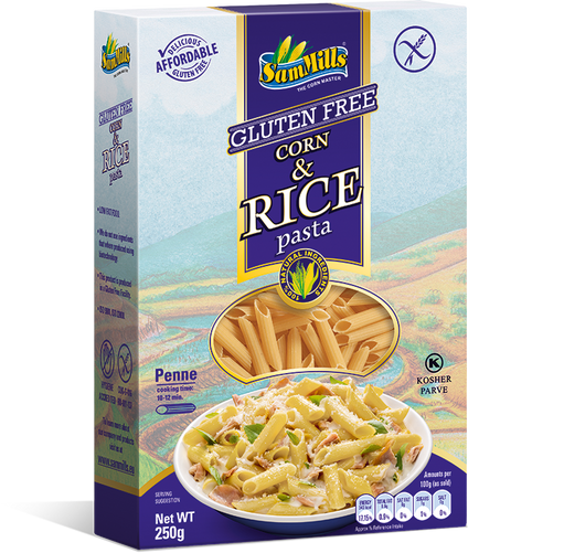 Penne din porumb și orez - Paste