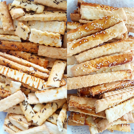 Sărățele cu chimen fără gluten, fără lactoză