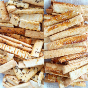 Sărățele cu chimen fără gluten, fără lapte