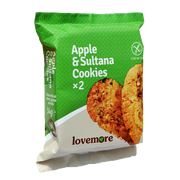 Biscuiți cu mere și stafide fără gluten mini - Dulciuri - 1
