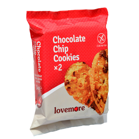 Biscuiți cu fulgi de ciocolată fără gluten mini - Dulciuri - 1