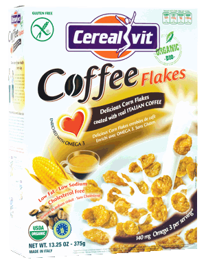 Coffee Flakes –Cereale cu cafea și Omega 3 - Cereale
