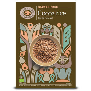 Fulgi orez integrali cu cacao - Cereale