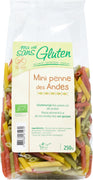 Mini penne Anzi 3 culori (orez, quinoa, amarant) - Paste