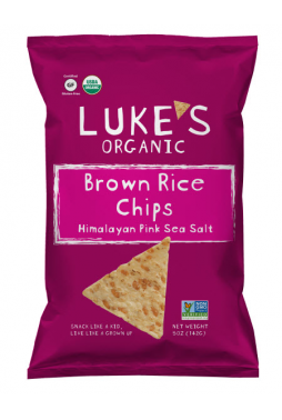 Chips cu orez brun și sare de Himalaya - Gustări