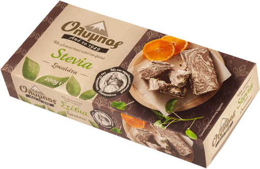 Halva cu stevia și ciocolată